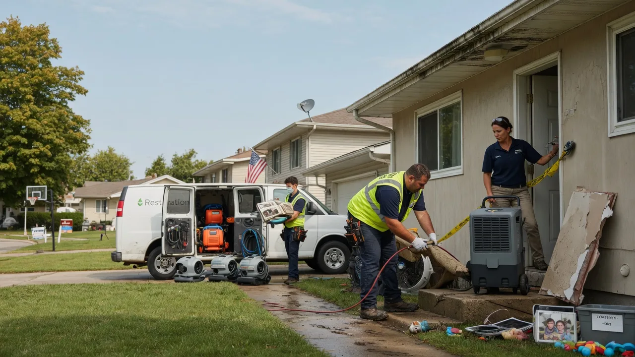 Water Damage Restoration in Elsah, IL near me